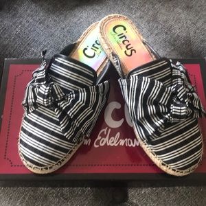 Circus by Sam Edelman, Black Stripe Mule